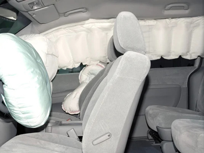 汽車安全氣囊零件 - 應用 - 側氣簾